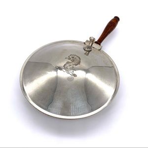 Antique Silent Butler pan